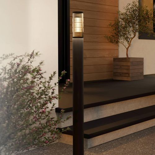 Wegeleuchte Salle, Höhe 110 cm, schwarz, Aluminium