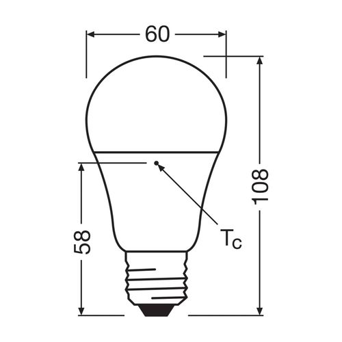 OSRAM LED Relax/Active/Sleep Birne E27 4,9W matt 827/840