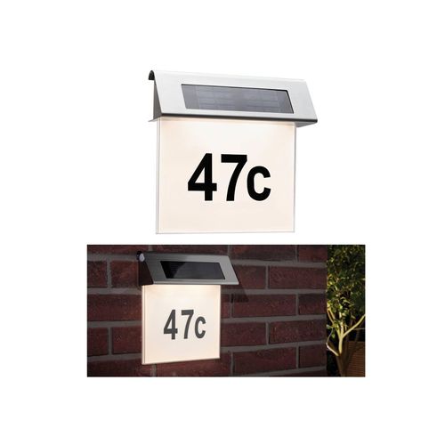 Paulmann Solar Hausnummernleuchte mit LED, IP44