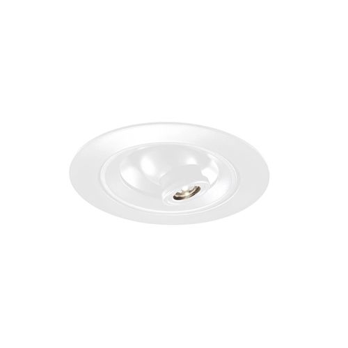Egger DLS LED-Einbauspot Riga Zooom, rund, weiß, 3.000K