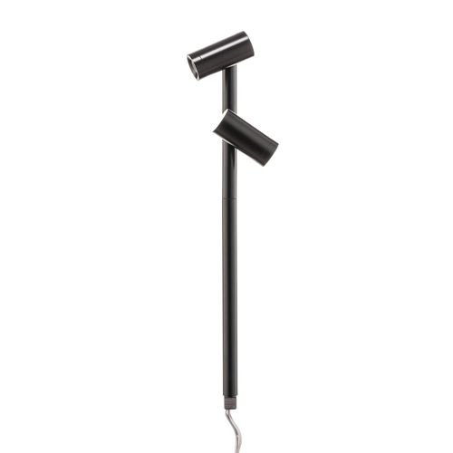 LED Duo Spot 2x3 W ww 250 mm schwarz