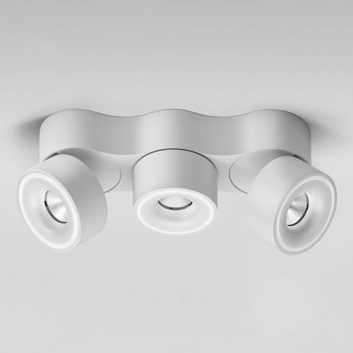 Egger DLS LED-Strahler Clippo Trio, weiß, DALI dimmbar