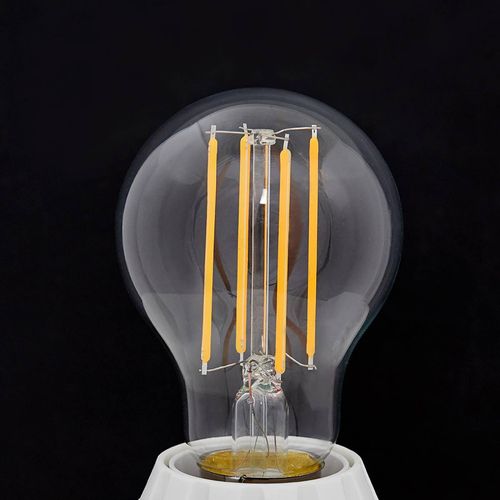 Lindby LED-Leuchtmittel, Filament, E27, 7W, klar, 2.700K