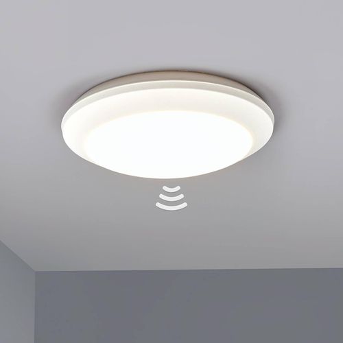 Sensor-Deckenleuchte Umberta 2xE27 weiß