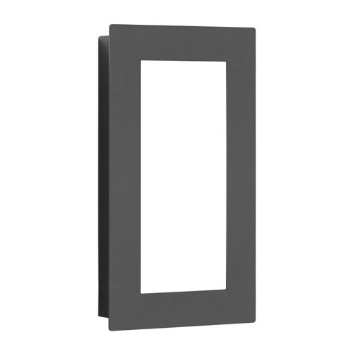 LED-Außenwandleuchte 3008 graphit, Bewegungssensor