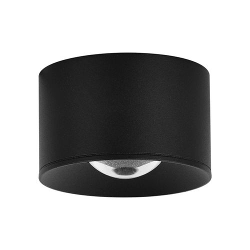 LED-Außen-Deckenspot S133 Ø 6,5 cm, sandschwarz