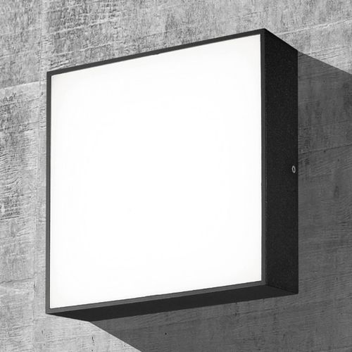 LED-Außenwandleuchte CMD 9024, 24 x 24 cm