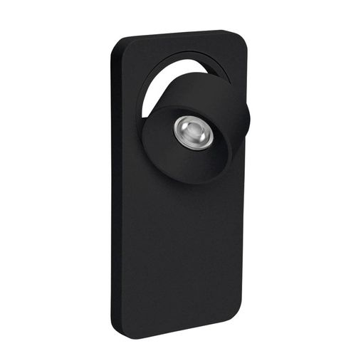 LED-Wandleuchte Beebo W, schwarz