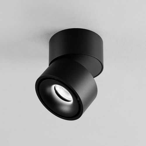 Egger DLS LED-Spot Clippo schwarz/schwarz Ø 10 cm DALI DTW