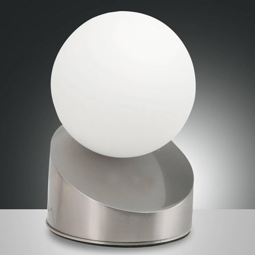 LED-Tischleuchte Gravity, nickel