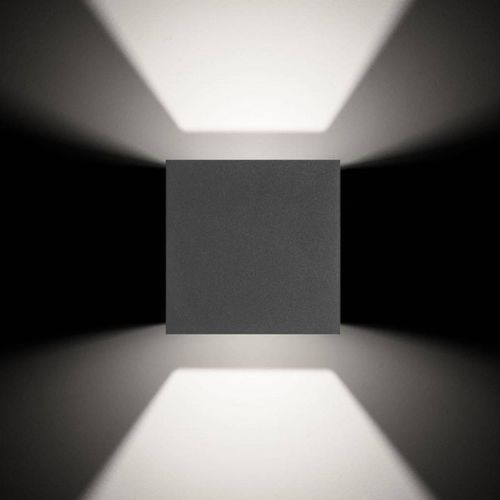 LED-Außenwandleuchte 5080 up/down graphit