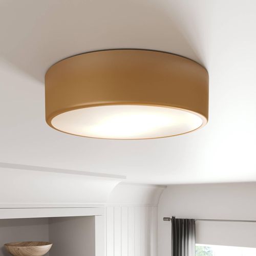 Deckenleuchte Cleo, Ø 30 cm, IP20, goldfarben, Metall, E27