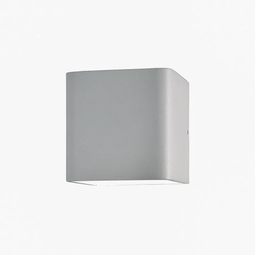 Egger DLS Wandleuchte Gino, weiß, 3.000 K, 10x10 cm, dimmbar