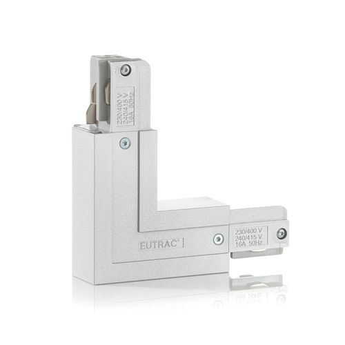 Eutrac L-Verbinder Schutzleiter innen, silber
