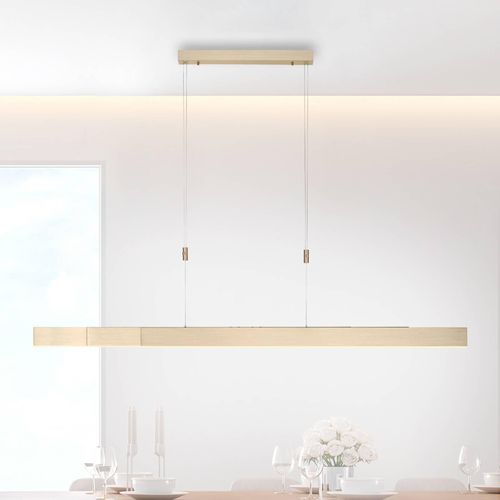 PURE Moto LED-Hängeleuchte mit Dimmer, messing