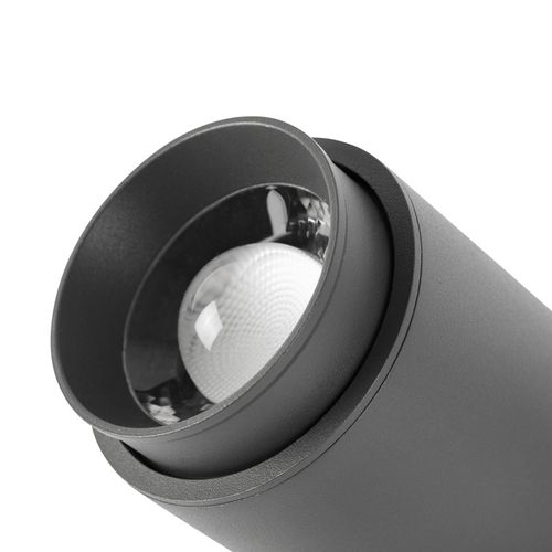 LED-Außenwandstrahler Plom, dunkelgrau