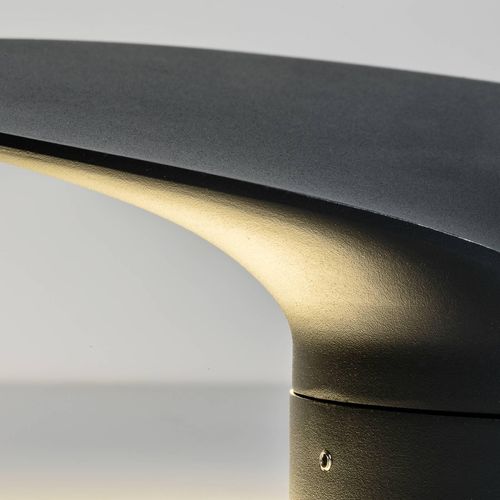 LED-Sockelleuchte Lotus aus Aluminium