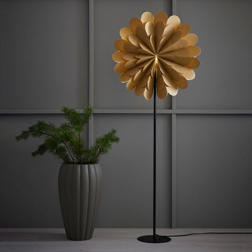 Standstern Maravilla, gold/schwarz Höhe 150 cm