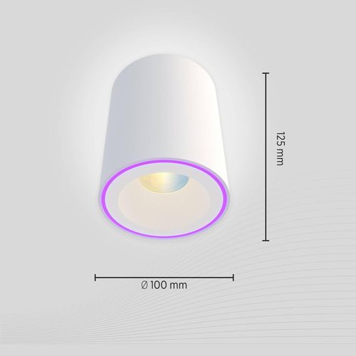Calex Smart Halo Spot LED-Deckenstrahler, weiß