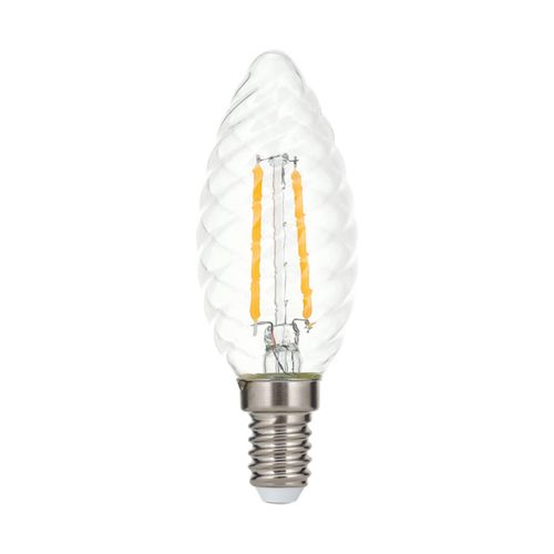LED-Kerzenlampe E14 3W 2.700 K Filament gedreht