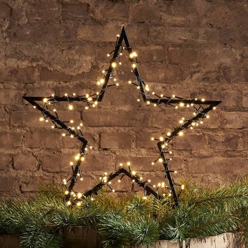 LED-Dekoleuchte Spiky mit Erdspießen, 60 cm