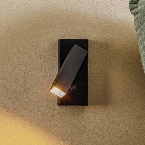 Wandstrahler Rai, ausrichtbar, schwarz