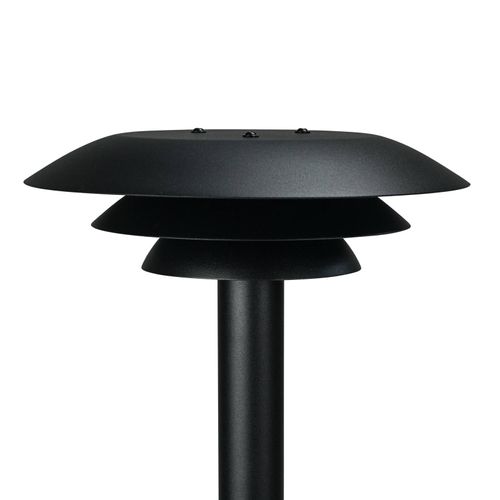 Dyberg Larsen DL25 Outdoor Poller schwarz Ø 25cm