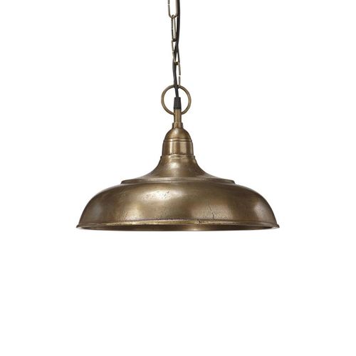 PR Home Hängelampe Philadelphia, antik-messingfarben, Ø 35cm
