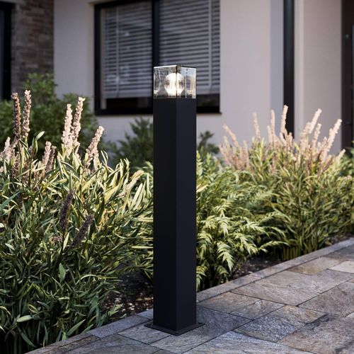 Lucande Wegeleuchte Keke, Höhe 70 cm, anthrazit, Aluminium