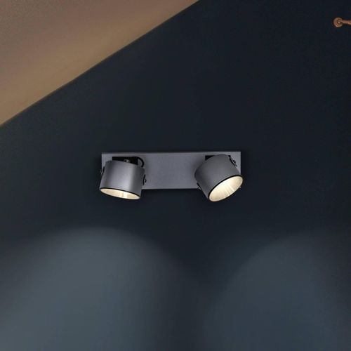 LEDVANCE LED-Deckenstrahler Jupiter, 3.000 K, zweiflammig