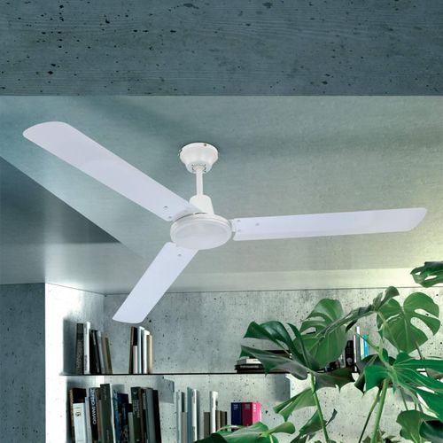 Deckenventilator Ferro mit Schalter, weiß