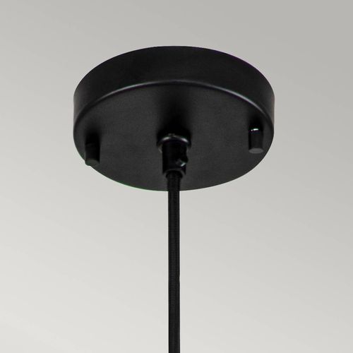 Pendelleuchte Etoile 1fl Ø 17,8 cm schwarz matt