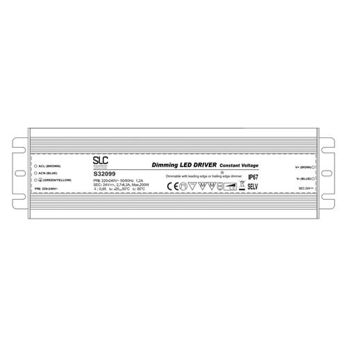 SLC Treiber CV 24W 200W PWM IP67
