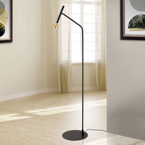 LED-Stehlampe Odeon, Höhe 147 cm, Metall