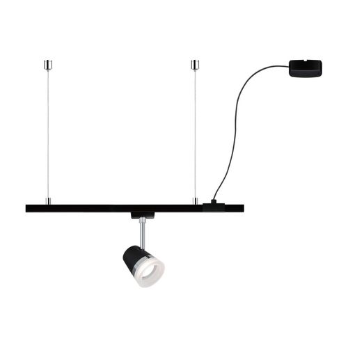 Paulmann URail Kabeleinspeiser, schwarz matt, 200 cm