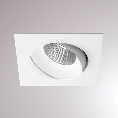 Kalio LED-Einbaulampe eckig 2700K 24° weiß Image