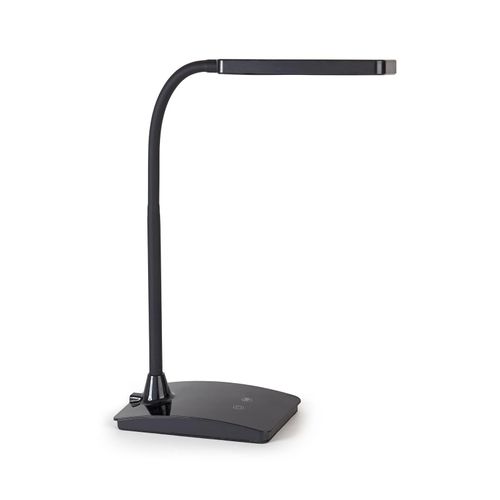 LED-Schreibtischleuchte MAULpearly, schwarz, 38 cm, dim, CCT