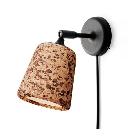 New Works Material Originals Wandlampe Kork gemixt