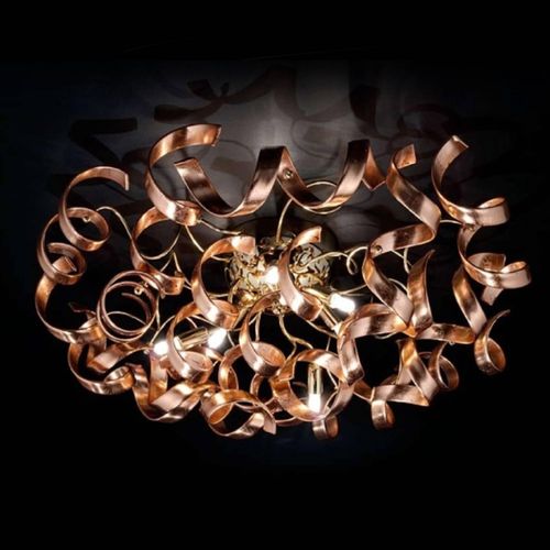 Anmutige Deckenleuchte Copper, kupfer