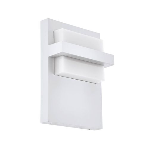 LED-Außenwandleuchte Culpina aus Alu, weiß