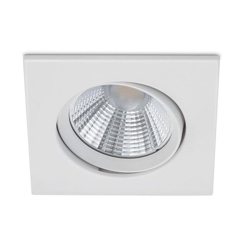 Dimmbarer LED-Einbaustrahler Pamir in mattem Weiß