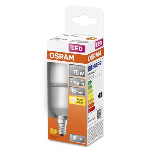 OSRAM LED-Lampe Star Stick E14 9,5W warmweiß