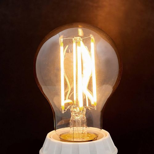 Lindby LED-Leuchtmittel, Filament, E27, 6W, amber, 1800K
