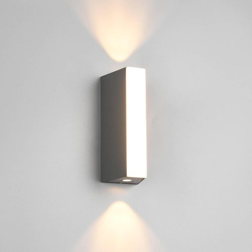 LED-Außenwandleuchte Marne, Höhe 16 cm, Up- und Downlight