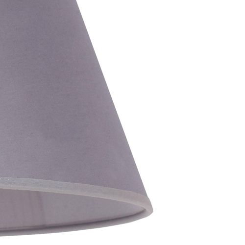 Lampenschirm Sofia Höhe 31 cm, grau