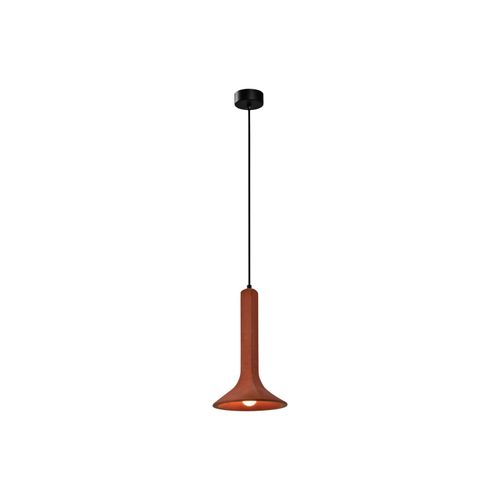 Pendellampe Funnel, Beton, rot