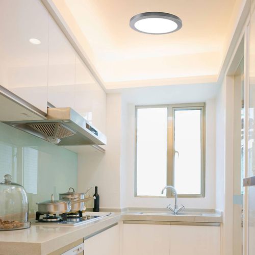 LED-Deckenleuchte Bonus mit Magnetring, Ø 33 cm