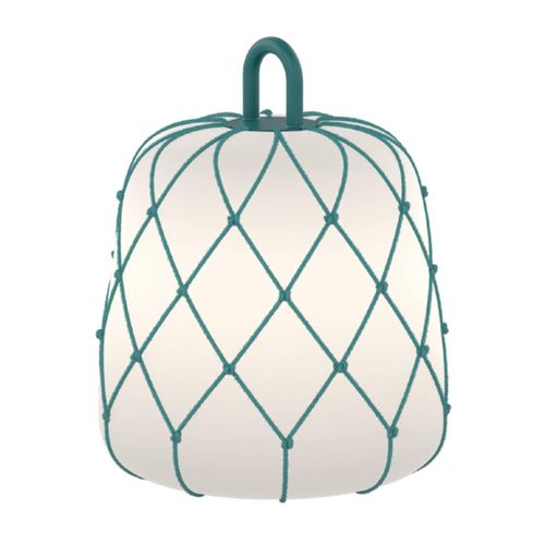 WEVER & DUCRÉ Lampenschirm Costa 2.0, Seil, blau