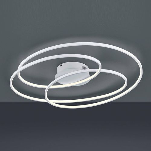 LED-Deckenlampe Gale, 80 cm, weiß matt
