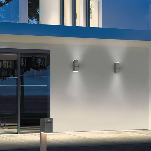 LED-Außenwandleuchte Avon, zweiflammig